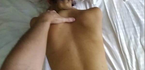  Stepmom woke up with a dick in her mouth